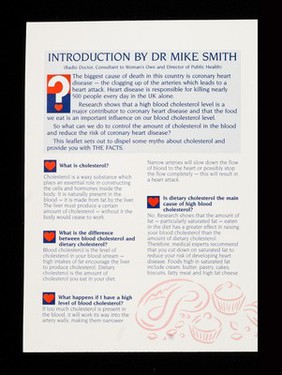 Cholesterol : the facts / British Egg Information Service.