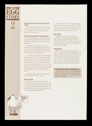 The egg story : 2 / [British Egg Information Service].