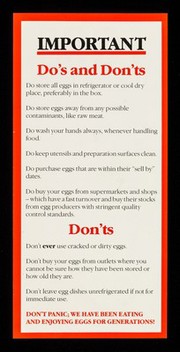 Eggs : (the real truth) : a message from our egg suppliers.