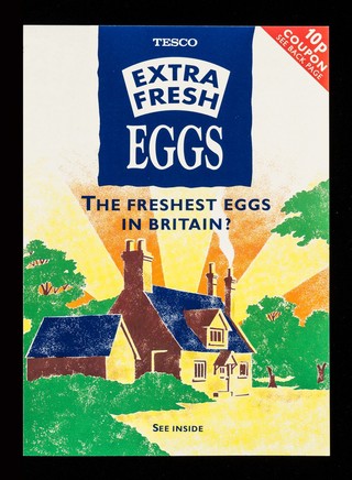 Tesco extra fresh eggs : the freshest eggs in Britain? See inside / Tesco.