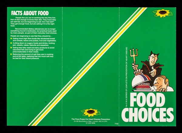 Food choices / Flora Project for Heart Disease Prevention.
