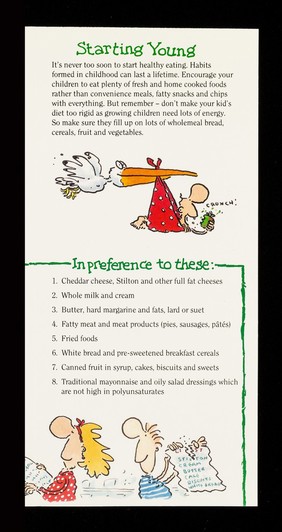 Food choices / Flora Project for Heart Disease Prevention.