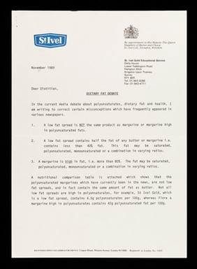 St. Ivel : [letterhead].