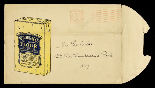 McDougall's self-raising flour : produces delicious pastry, cakes, scones, pancakes & boiled puddings... / McDougall Bros.