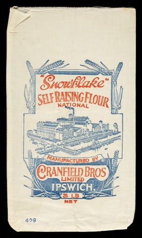 "Snowflake" self raising flour : national / manufactured by Cranfield Bros. Limited.