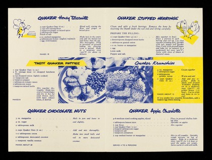 Quaker's Summer specials / Quaker Oats Ltd.