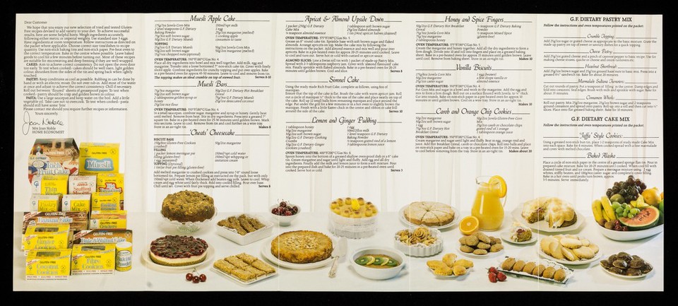 Gluten-free sweet & savoury recipes / G.F. Dietary Group of Companies.