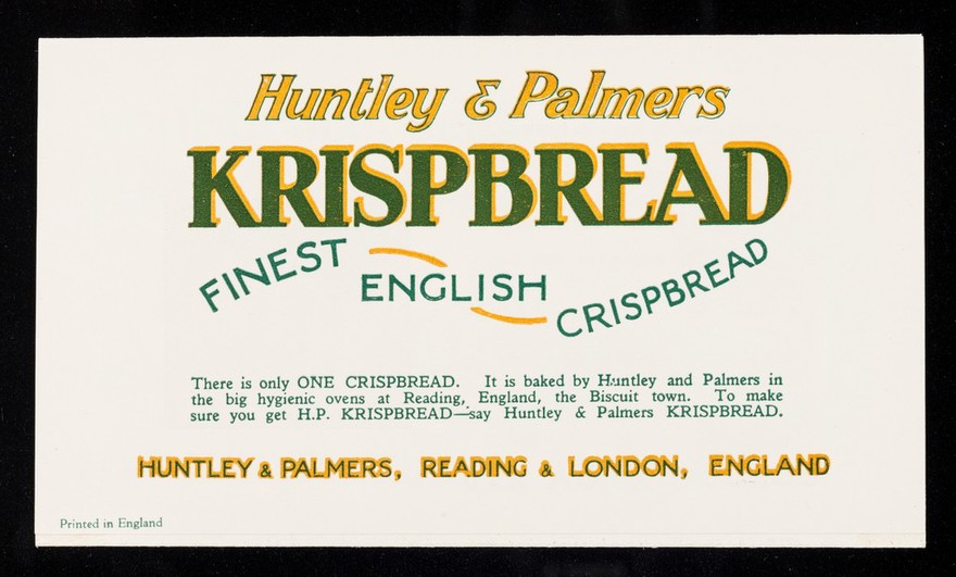 Slices of sunshine / Huntley & Palmers.