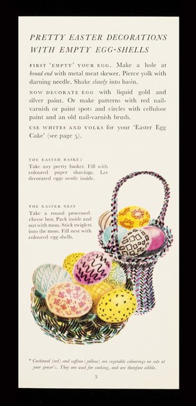 16 ways to decorate eggs for Easter : also the Easter egg nest and the tree and a lot of Easter games / British Egg Information Service.
