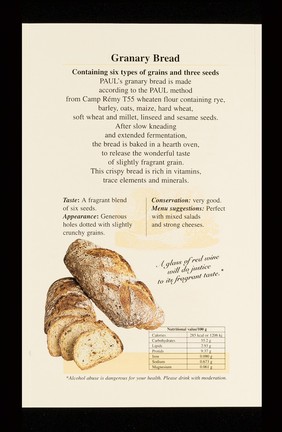 Discover our selection of breads... : le sain des sains / Paul U.K. Limited.