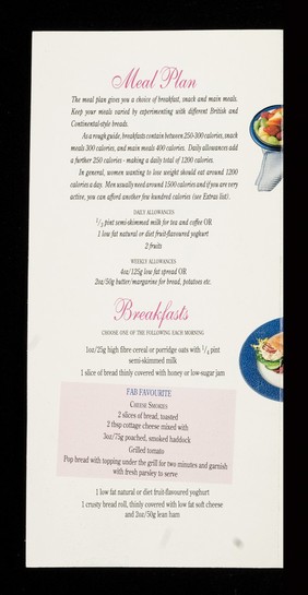 The eat more bread diet! / Flour Advisory Bureau.