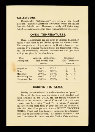Useful information to help you bake and enjoy Betty Crocker American mixes / Latham Foods Limited (subsidiary of General Mills, Inc.).