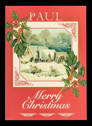Merry Christmas / Paul.