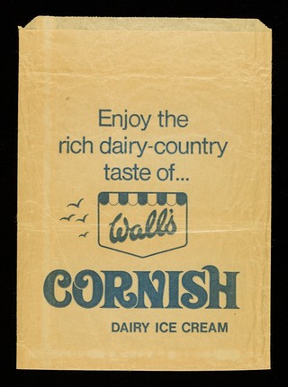 Enjoy the rich dairy-country taste of... Walls' Cornish dairy ice cream.
