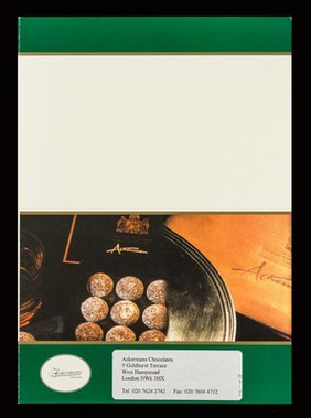 Ackermans Chocolates : our chocolate selection / Ackermans Chocolates Limited.