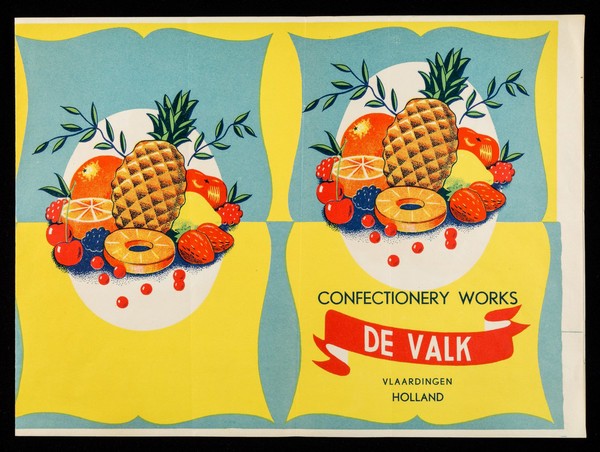 Confectionery works De Valk, Vlaardingen, Holland.