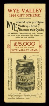 Wye Valley 1926 gift scheme / Herefordshire Fruit Co. Ltd.