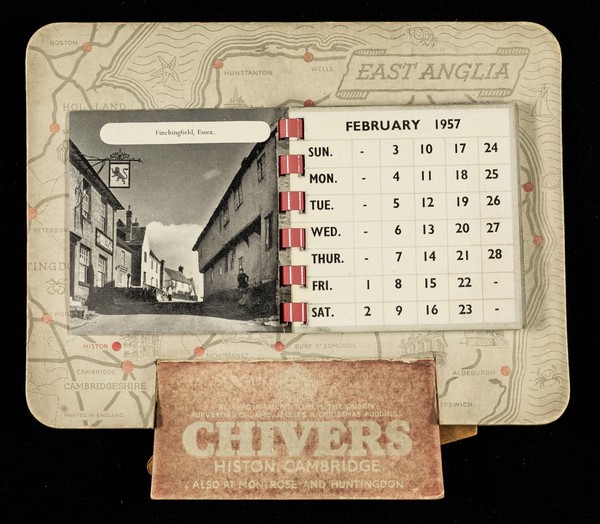 East Anglia [calendar] 1957 / Chivers & Sons, Ltd.