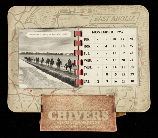 East Anglia [calendar] 1957 / Chivers & Sons, Ltd.