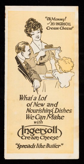 What a lot of new and nourishing dishes we can make with Ingersoll cream cheese : "spreads like butter" / The Ingersoll Packing Co., Limited.