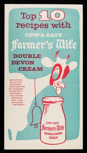 Top 10 recipes with Cow & Gate Farmer's Wife double Devon cream.