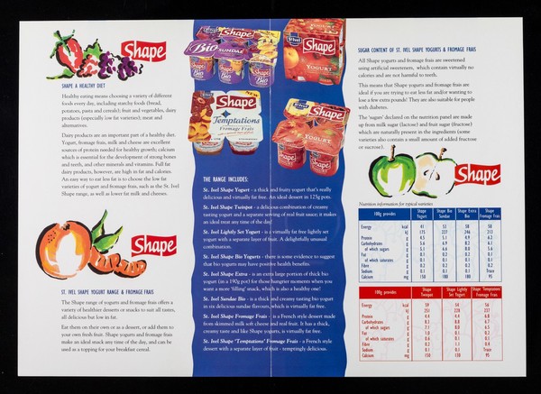 Shape a healthy diet / St. Ivel.