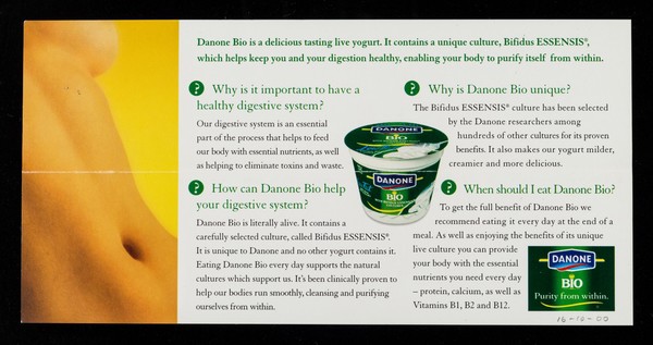 Discover why Danone Bio is a unique way to stay healthy... / Danone UK.