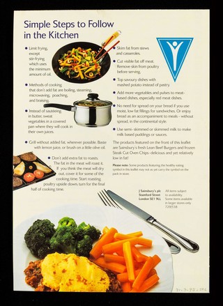 Easy ways to cut down on fat / J. Sainsbury's plc.