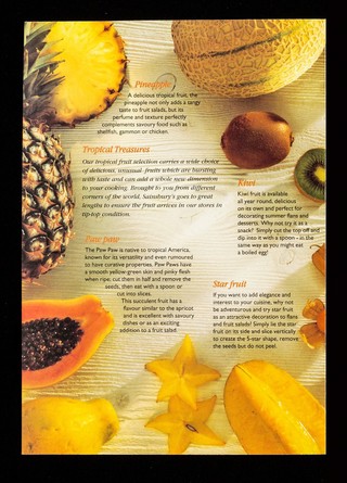 Take a fresh look at summer fruit : mouthwatering ways to enjoy new experiences with fruit / J. Sainsbury plc.