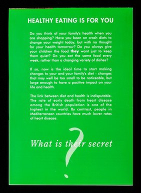 Easy & enjoyable healthy eating : simple tips & menu planning ideas : your free copy / Tesco Stores Ltd.