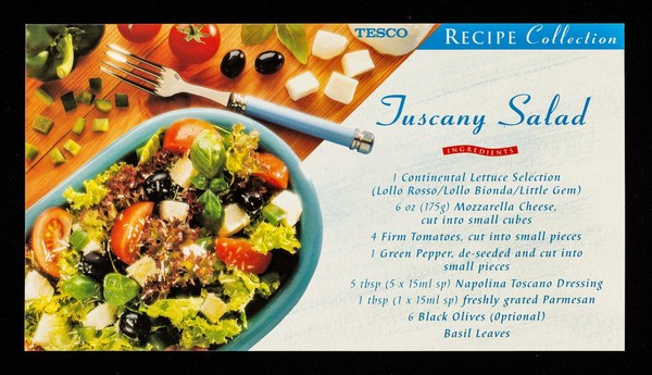 Tuscany salad / Tesco.