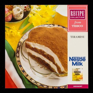 Tiramisu : Nestlé milk : dessert / Tesco.