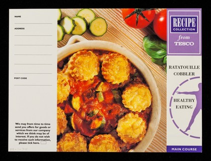 Ratatouille cobbler : healthy eating : main course / Tesco.