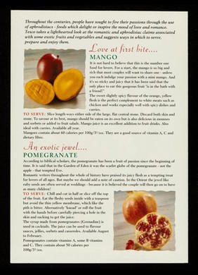 Indulge your passions! : a guide to exotic fruit & vegetables / Tesco.