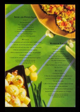 Easy barbecue ideas with vegetables / Tesco Stores Ltd.