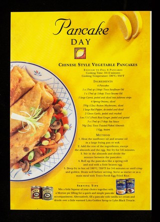 Pancake Day : Tuesday 15th February : pancake mix / Tesco.