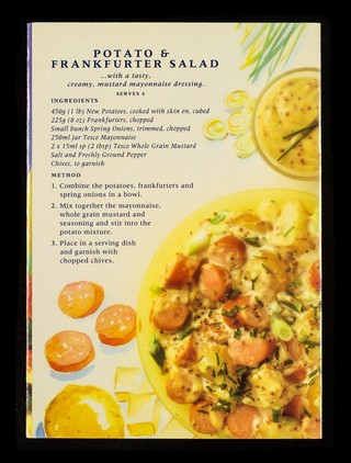 Summer salad dressings / Tesco.