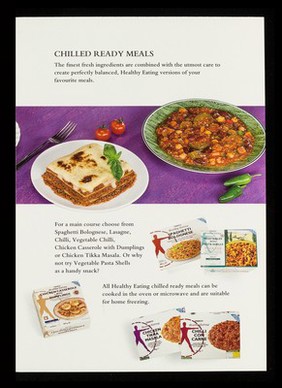 Ready meals : your guide to healthy eating frozen, chilled & ambient ready meals / Tesco Stores Limited.