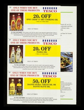 Oils for all occasions / Tesco.