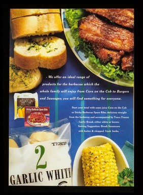 Frozen foods : quick & easy barbecue ideas / Tesco.