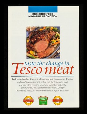 Taste the change in Tesco meat / Tesco.