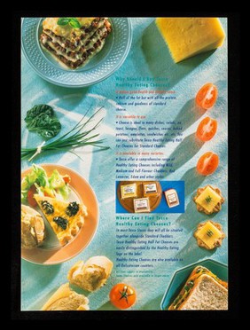 Healthy eating : cheeses / Tesco.