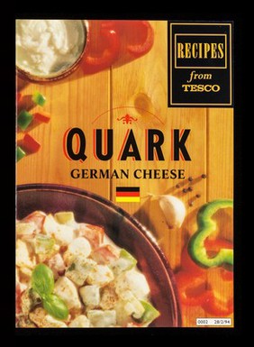 Quark : German cheese / Tesco.