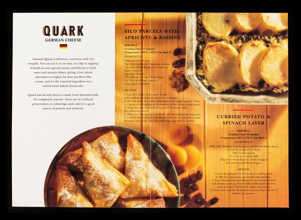 Quark : German cheese / Tesco.