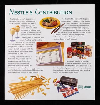 Good food and nutrition : the Nestlé commitment / Nestlé UK Ltd.