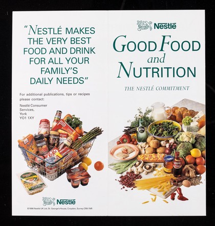 Good food and nutrition : the Nestlé commitment / Nestlé UK Ltd.