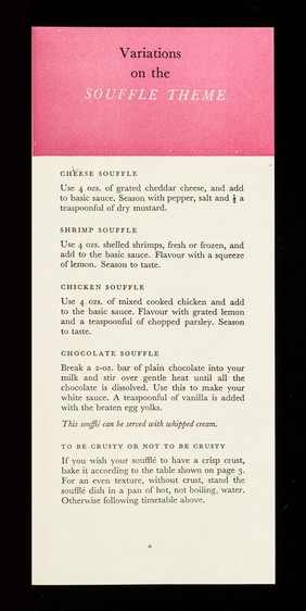 Hot souffles : so easy when you know how and so delicious / issued by the British Egg Information Service.