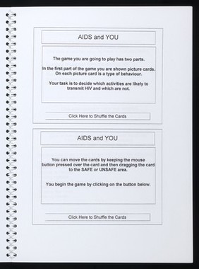 AIDS and you game / British Medical Association, West Sussex District Health Authority ; distributed by Daniels Publishing.