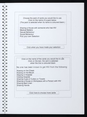 AIDS and you game / British Medical Association, West Sussex District Health Authority ; distributed by Daniels Publishing.