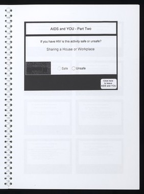 AIDS and you game / British Medical Association, West Sussex District Health Authority ; distributed by Daniels Publishing.